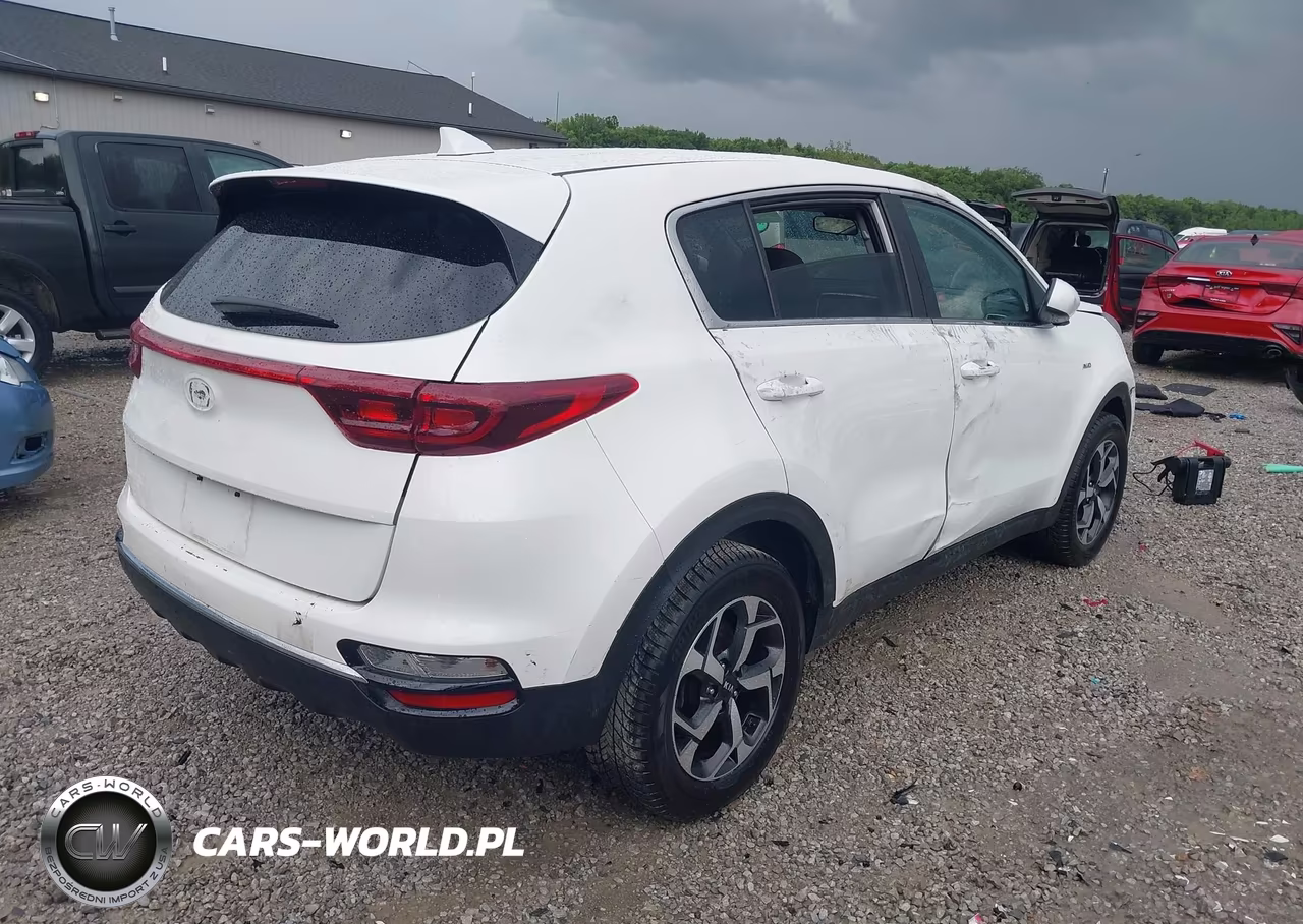 2022 Kia Sportage Lx VIN:KNDPMCAC3N7016737 - 4