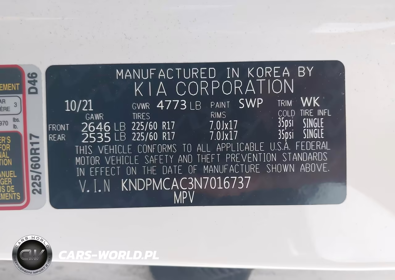 2022 Kia Sportage Lx VIN:KNDPMCAC3N7016737 - 9