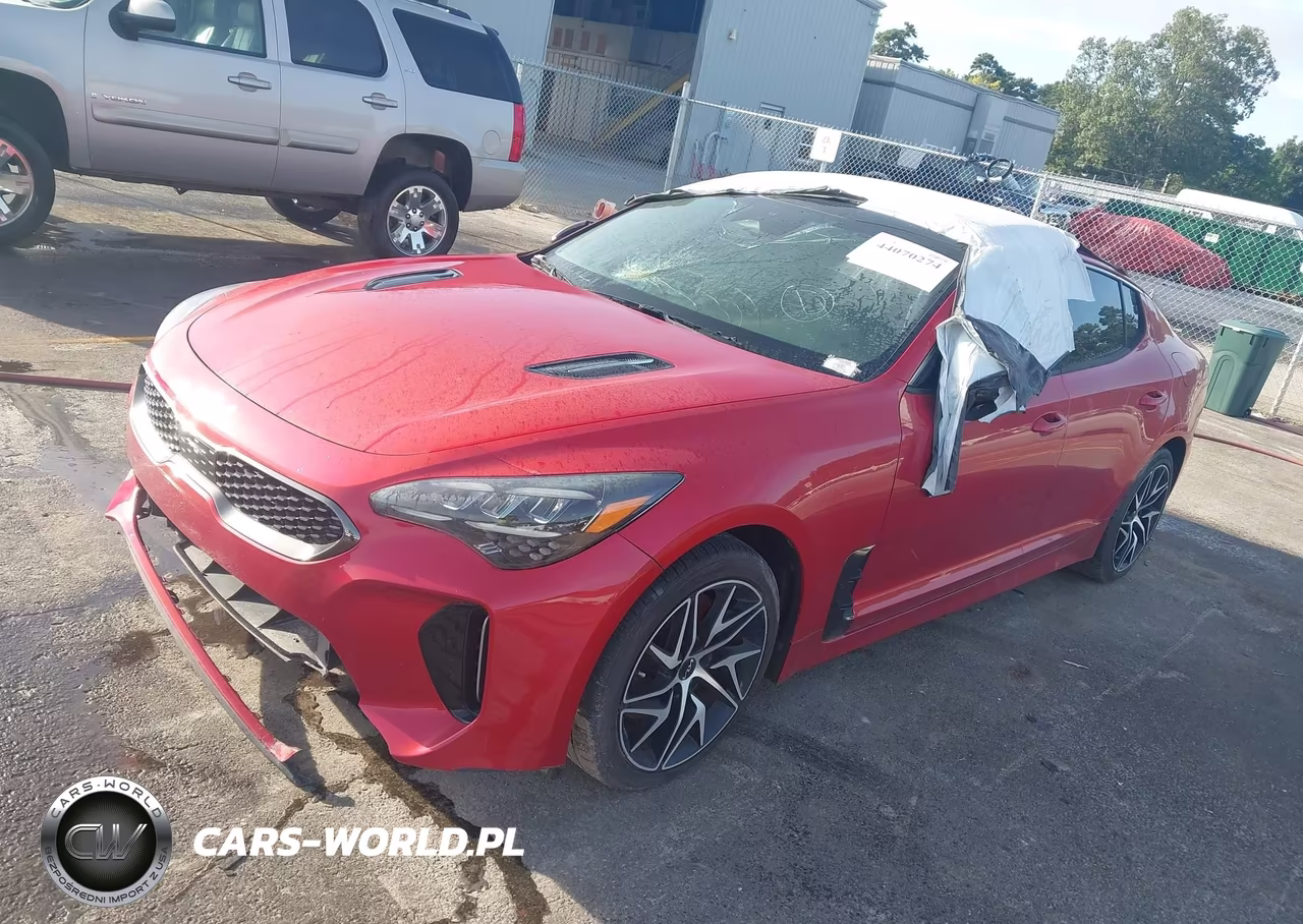2022 Kia Stinger Gt-Line VIN:KNAE35LD3N6110664 - 2