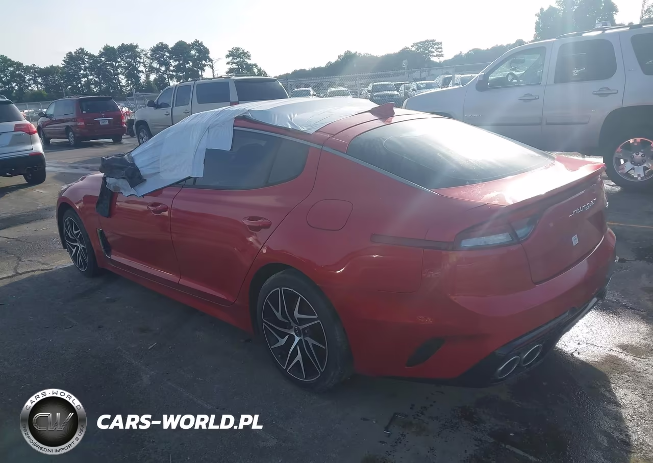 2022 Kia Stinger Gt-Line VIN:KNAE35LD3N6110664 - 3