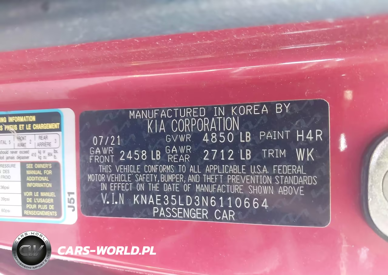 2022 Kia Stinger Gt-Line VIN:KNAE35LD3N6110664 - 9