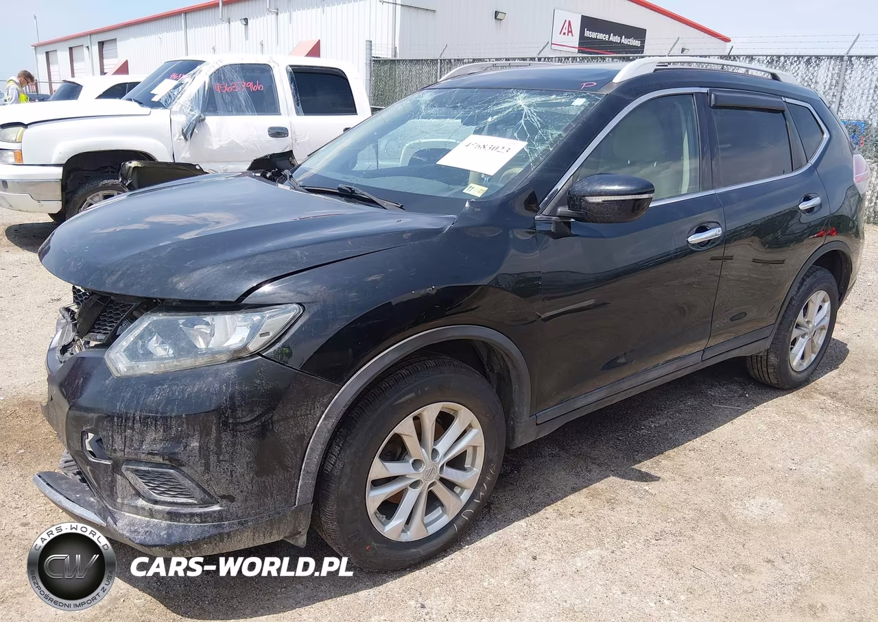 NISSAN ROGUE S VIN:5N1AT2MV2FC896205 - 2