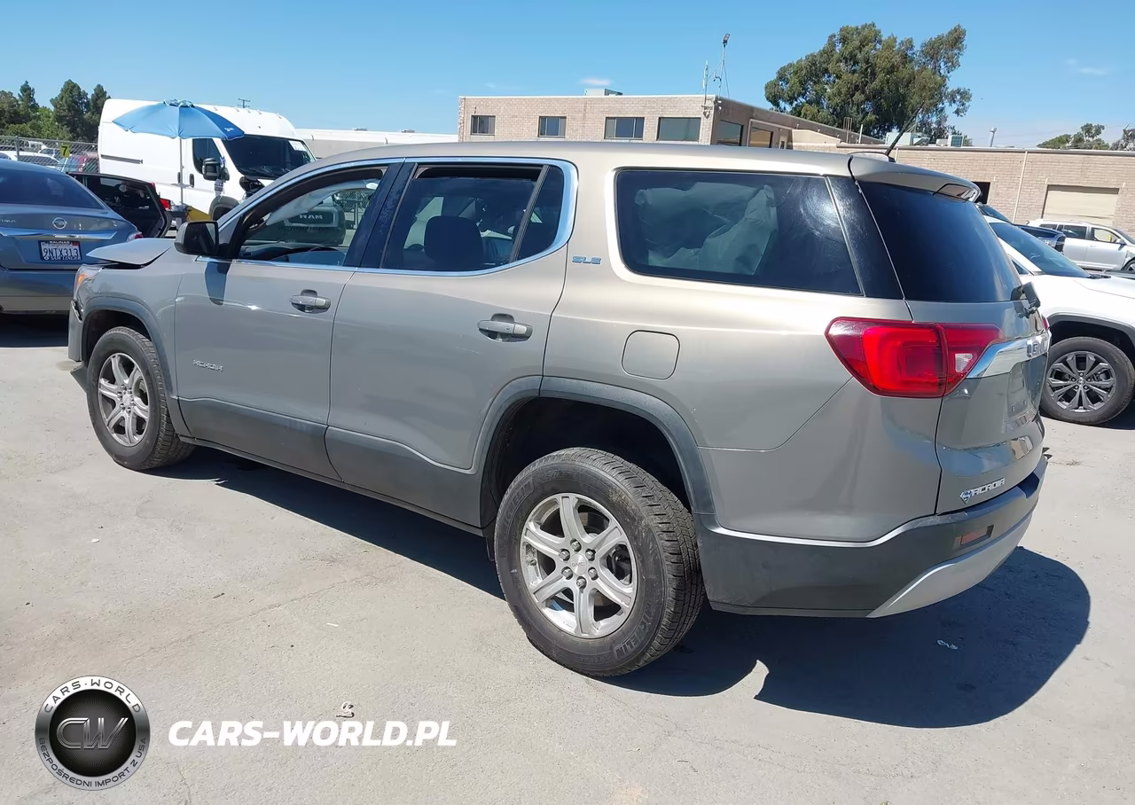 2019 GMC Acadia Sle-1 VIN:1GKKNKLA3KZ204398 - 3