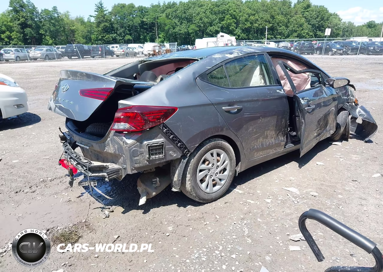 2020 Hyundai Elantra Se VIN:5NPD74LF1LH509543 - 4