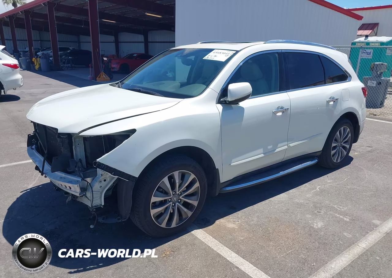 2015 Acura Mdx Technology Package VIN:5FRYD4H48FB014484 - 2