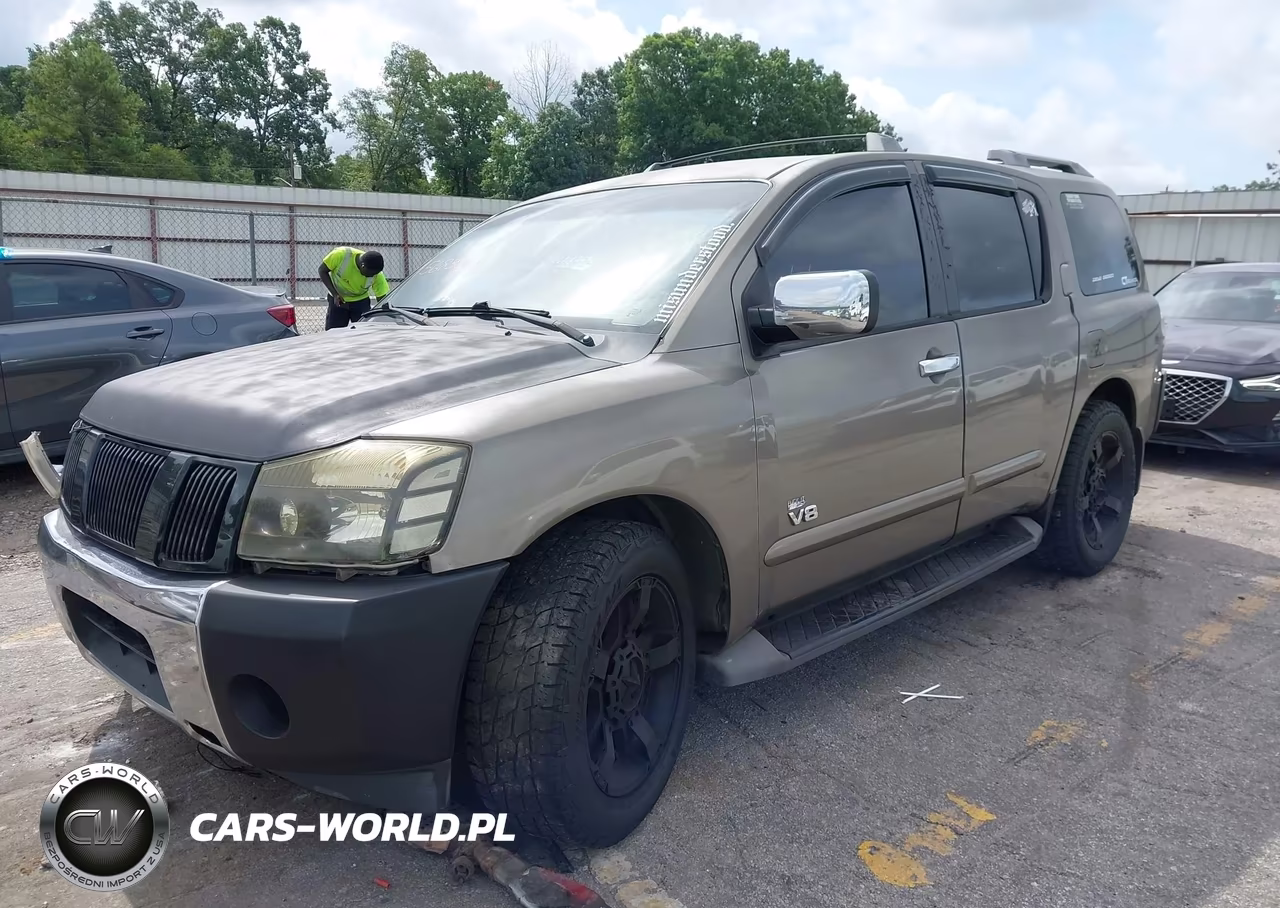 2007 Nissan Armada Se VIN:5N1BA08A47N718808 - 2
