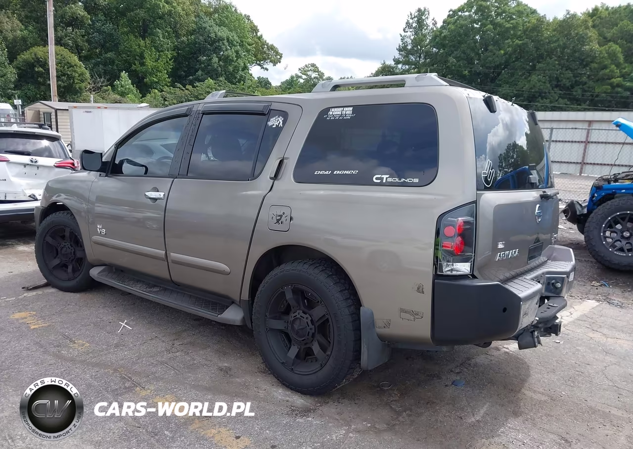 2007 Nissan Armada Se VIN:5N1BA08A47N718808 - 3