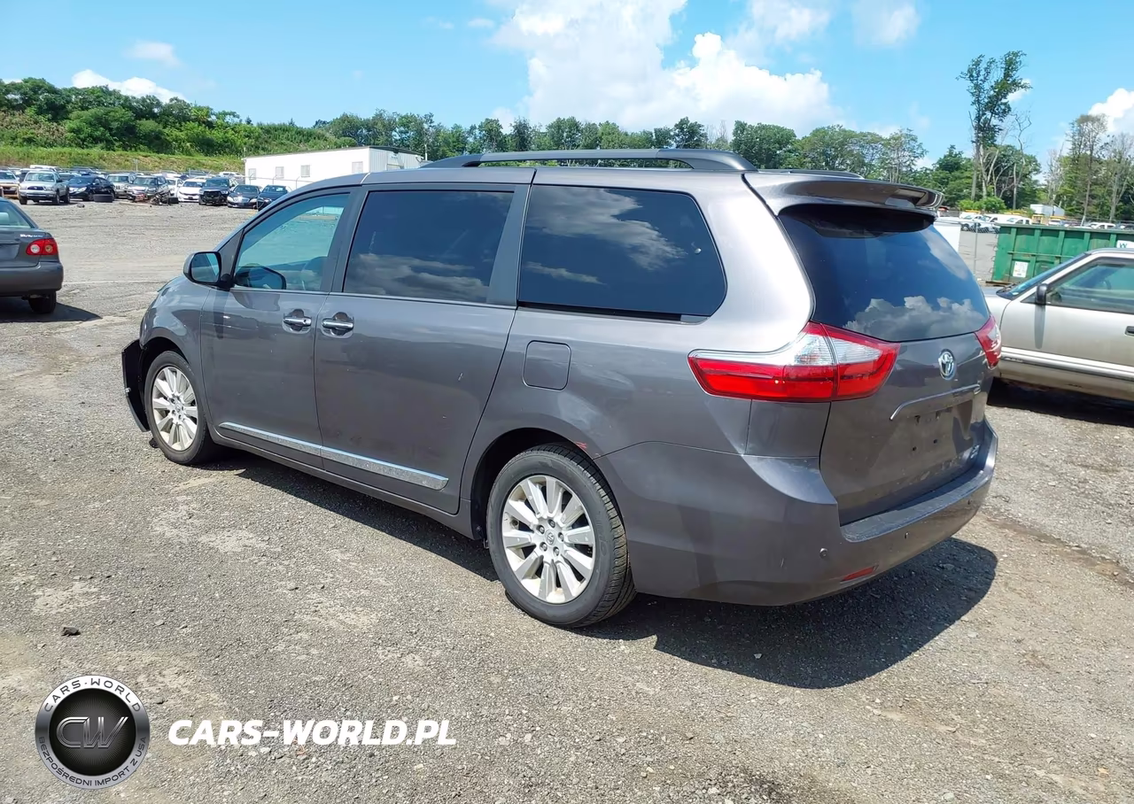 2015 Toyota Sienna Xle Premium 7 Passenger VIN:5TDDK3DC5FS122280 - 3