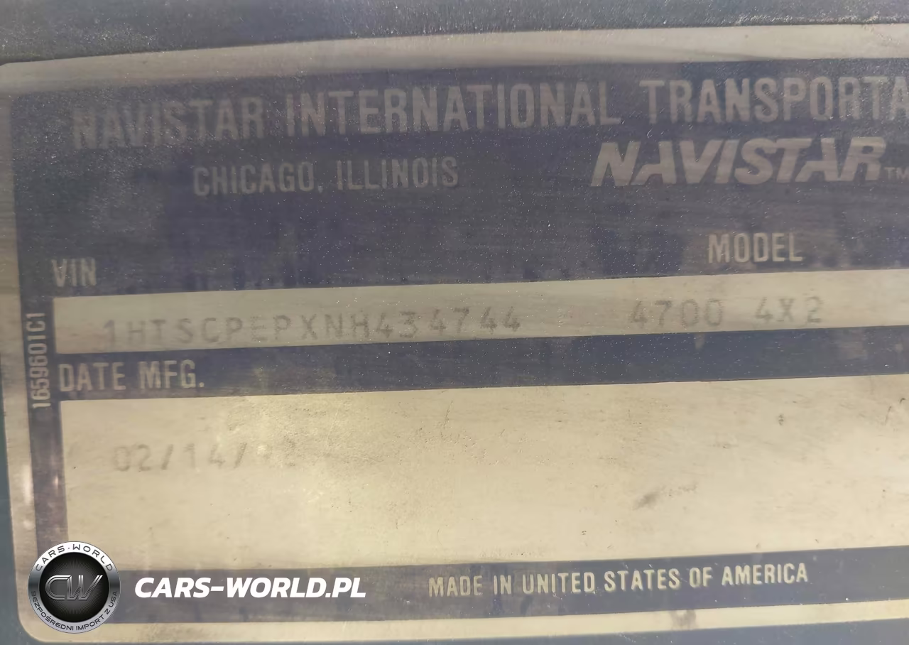 1992 International 4000 4700 VIN:1HTSCPEPXNH434744 - 8