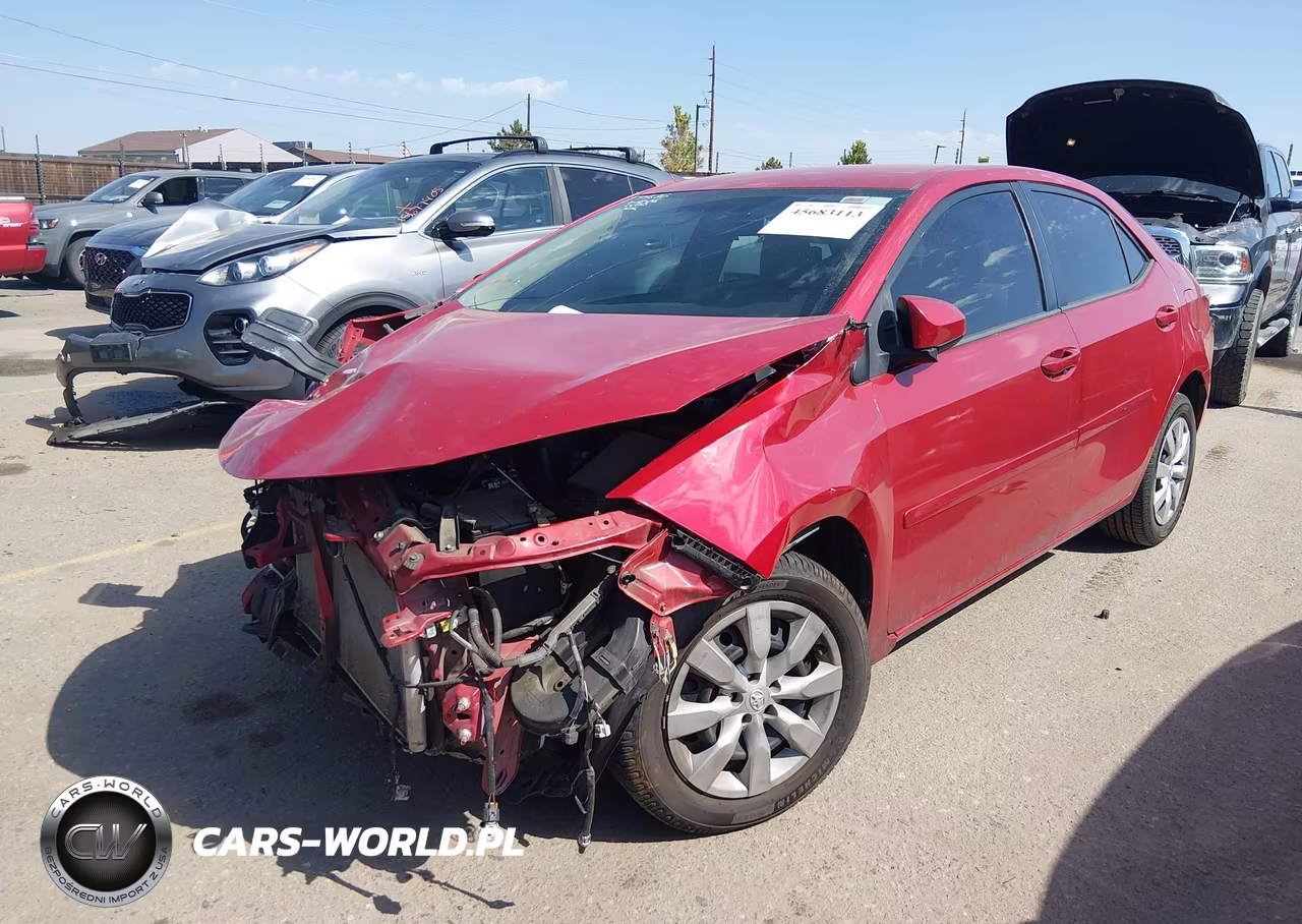 2016 Toyota Corolla Le VIN:2T1BURHE9GC534888 - 2