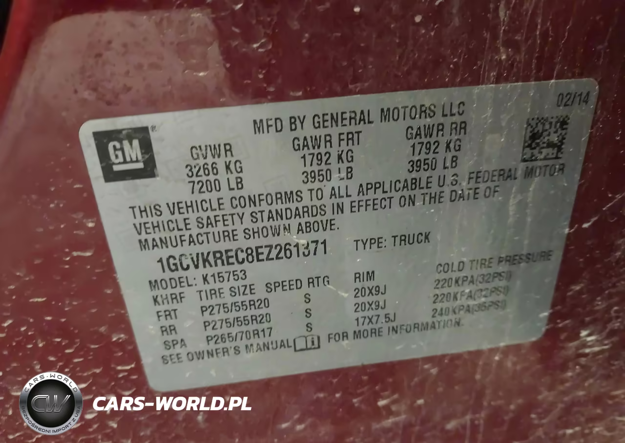 2014 Chevrolet Silverado 1500 Lt VIN:1GCVKREC8EZ261371 - 9