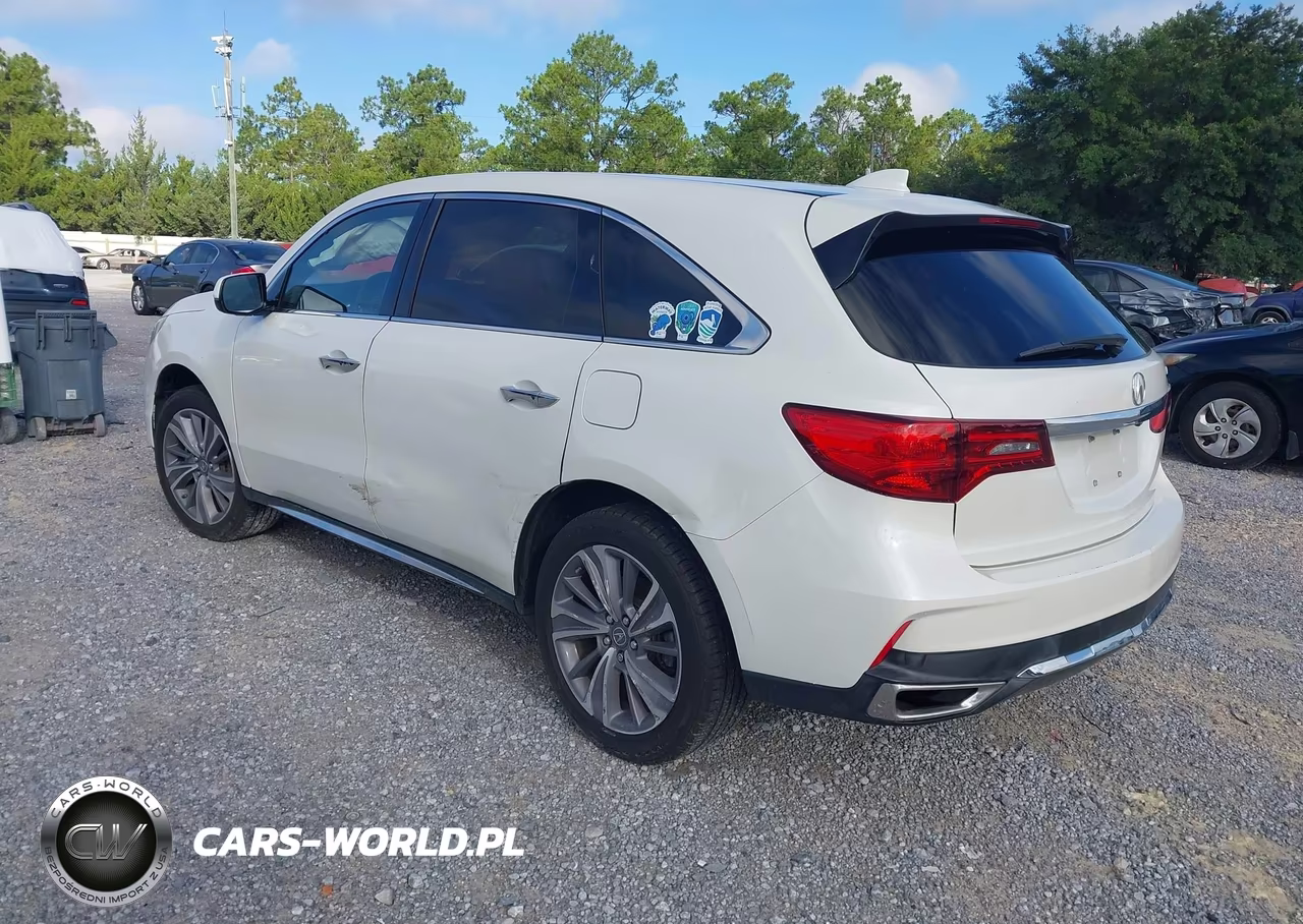 2018 Acura Mdx Technology Package Acurawatch Plus Pkg VIN:5J8YD3H52JL003184 - 3