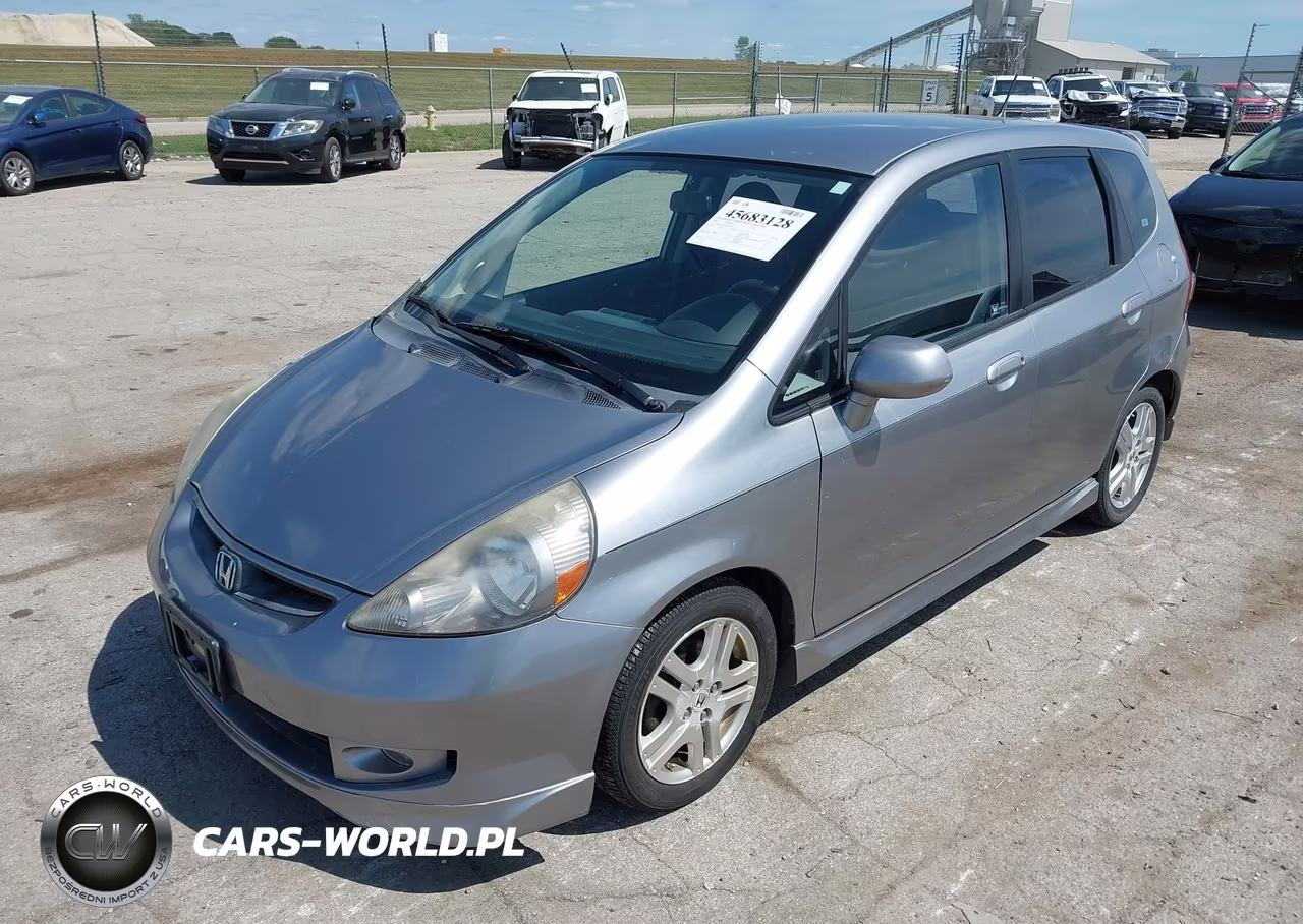 2008 Honda Fit Sport VIN:JHMGD386X8S001801 - 2