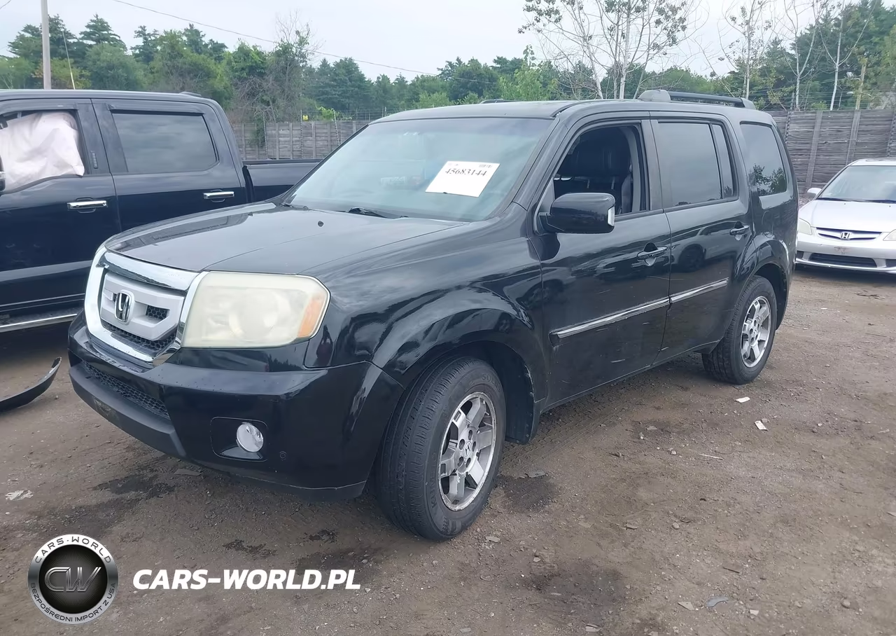 2010 Honda Pilot Touring VIN:5FNYF4H96AB033132 - 2