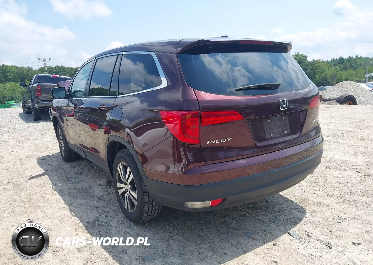2016 Honda Pilot Ex-L VIN:5FNYF6H52GB031055 - 3