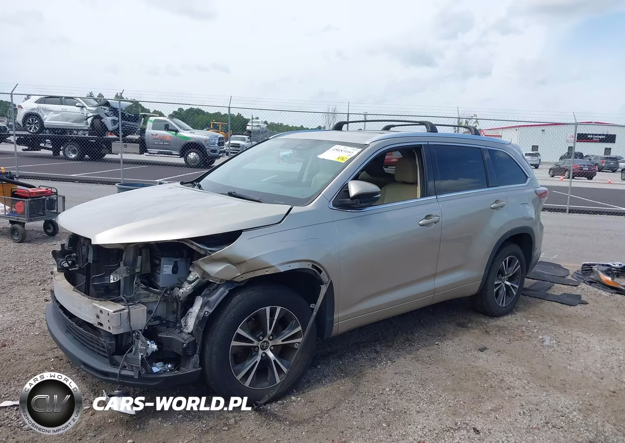 2016 Toyota Highlander Xle V6 VIN:5TDKKRFH6GS501230 - 2