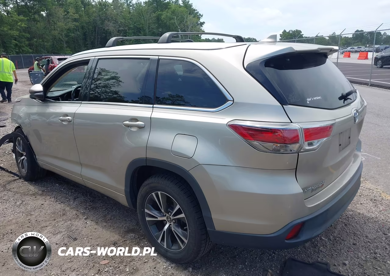 2016 Toyota Highlander Xle V6 VIN:5TDKKRFH6GS501230 - 3