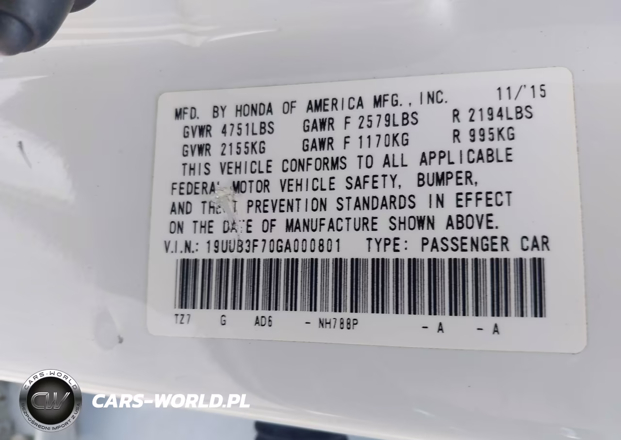 2016 Acura Tlx V6 Advance VIN:19UUB3F70GA000801 - 9
