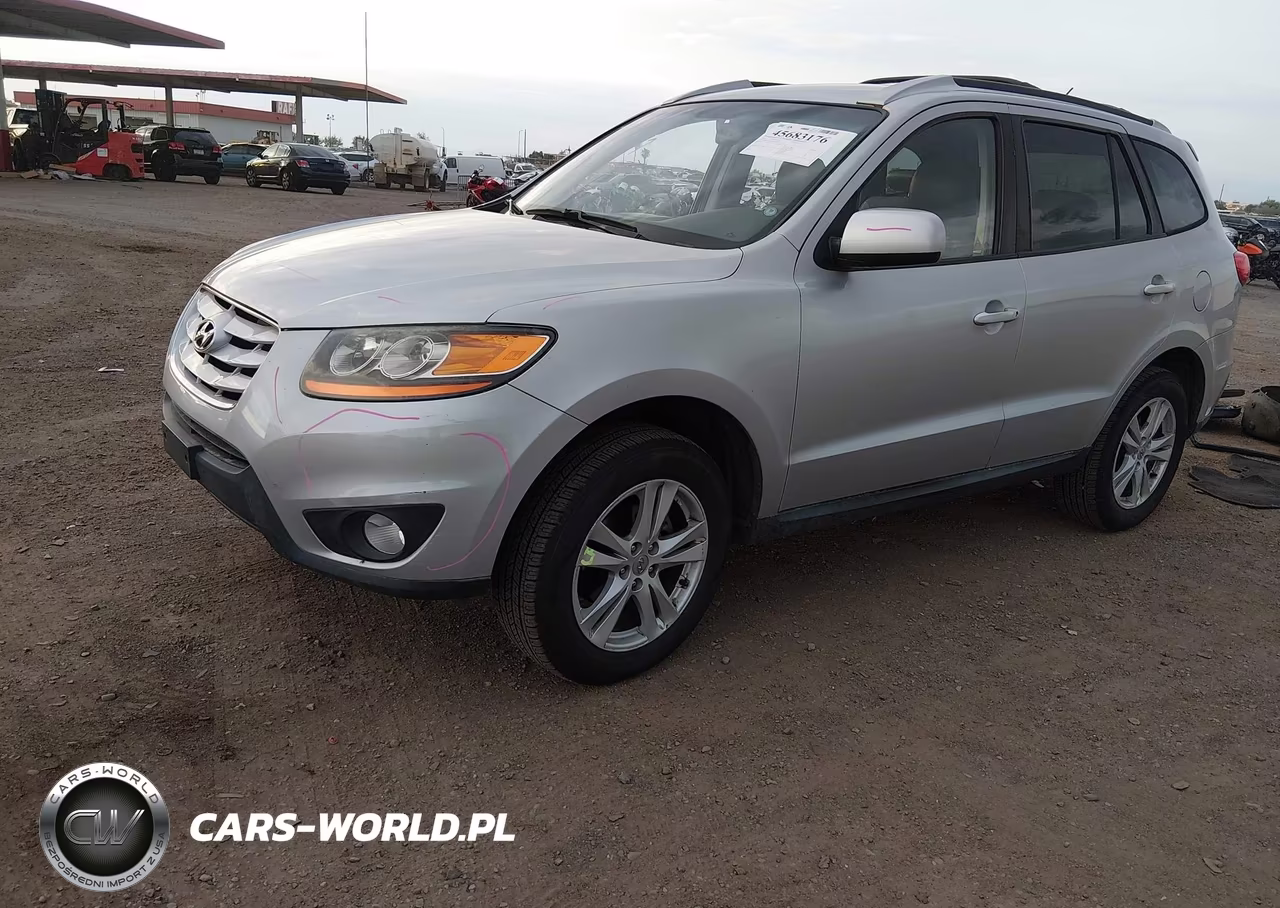 2010 Hyundai Santa Fe Se VIN:5NMSHDAG8AH334508 - 2