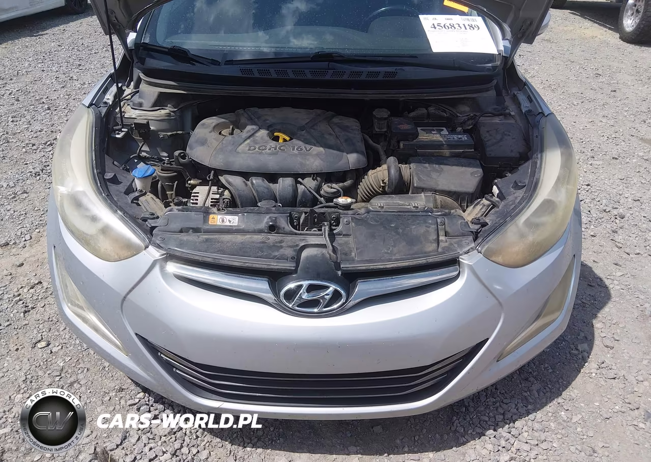 2014 Hyundai Elantra Limited VIN:5NPDH4AEXEH477704 - 10