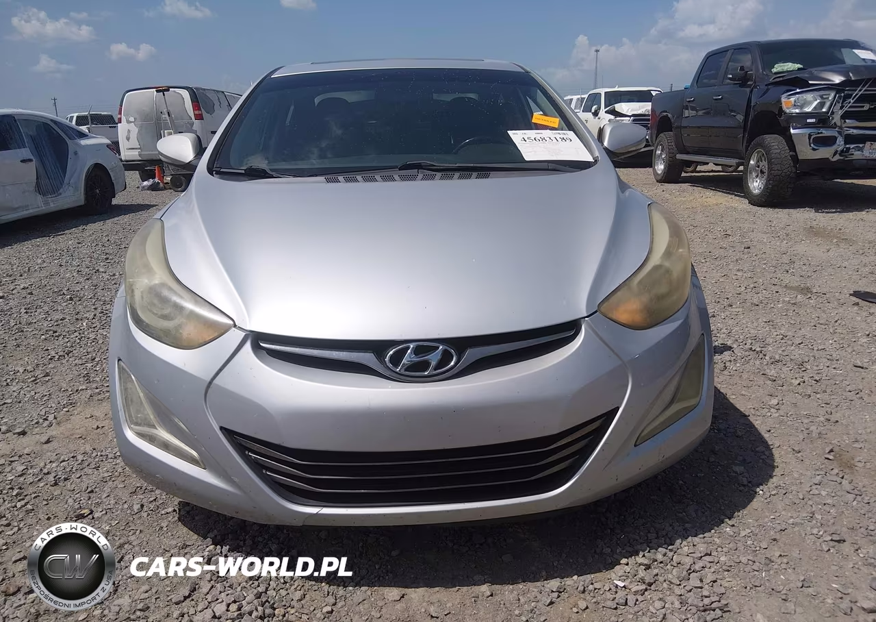 2014 Hyundai Elantra Limited VIN:5NPDH4AEXEH477704 - 12