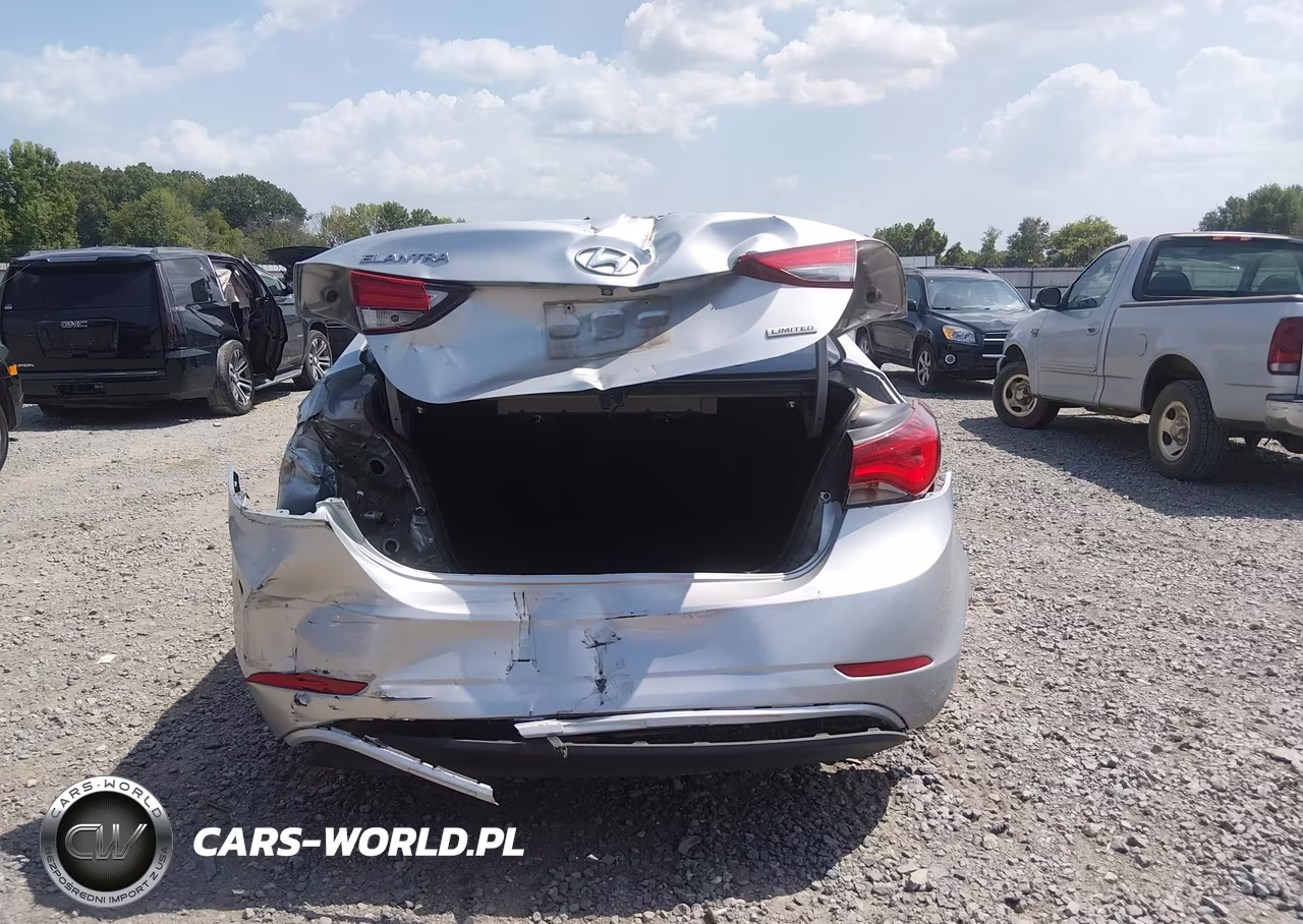 2014 Hyundai Elantra Limited VIN:5NPDH4AEXEH477704 - 16
