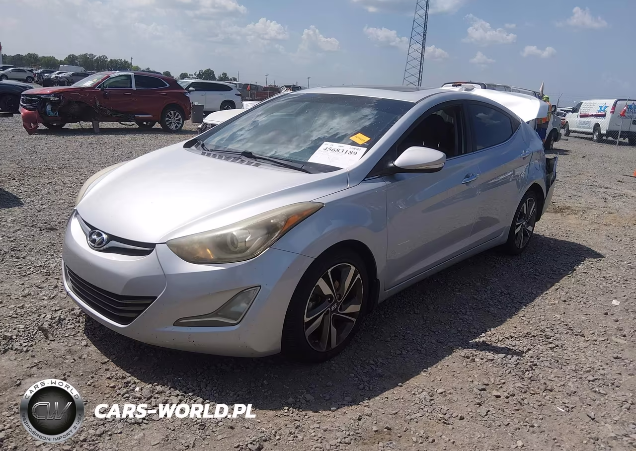 2014 Hyundai Elantra Limited VIN:5NPDH4AEXEH477704 - 2