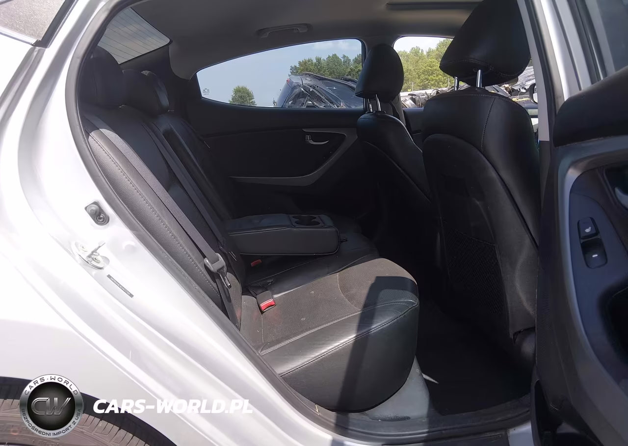 2014 Hyundai Elantra Limited VIN:5NPDH4AEXEH477704 - 8