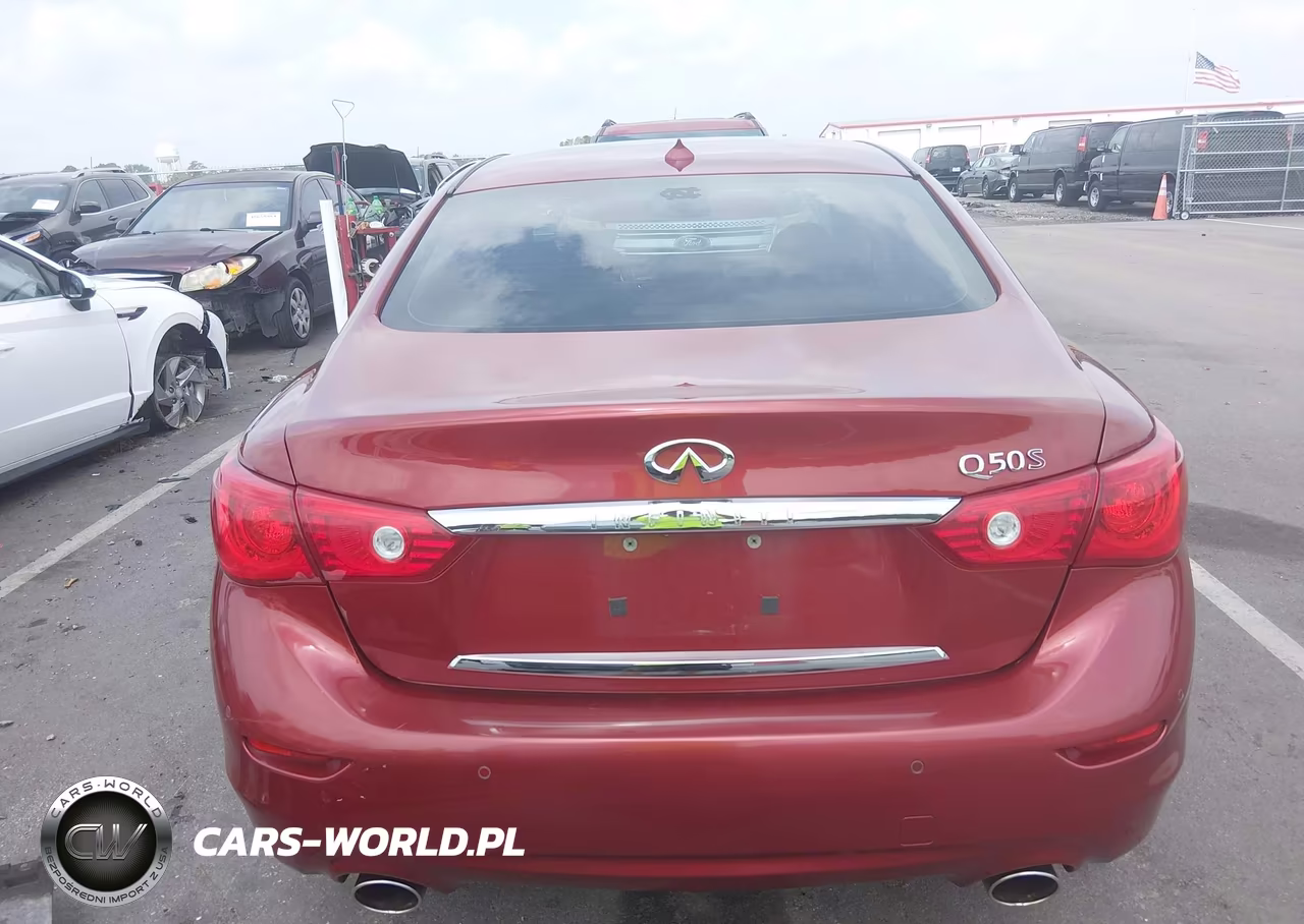 2014 Infiniti Q50 Sport VIN:JN1BV7AP8EM670266 - 17
