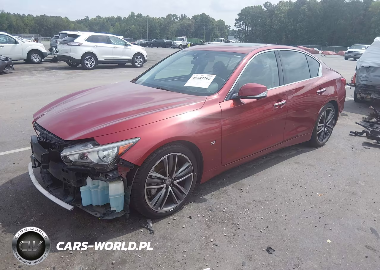 2014 Infiniti Q50 Sport VIN:JN1BV7AP8EM670266 - 2