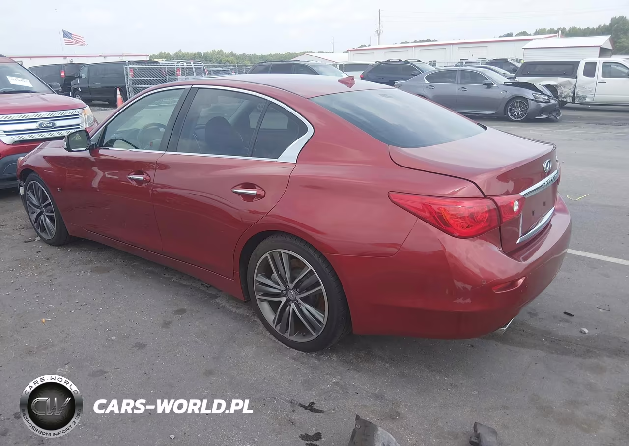 2014 Infiniti Q50 Sport VIN:JN1BV7AP8EM670266 - 3