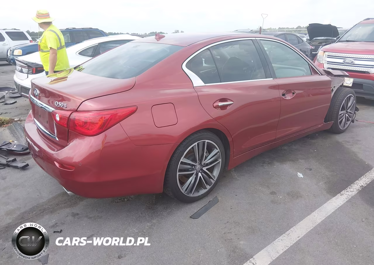 2014 Infiniti Q50 Sport VIN:JN1BV7AP8EM670266 - 4