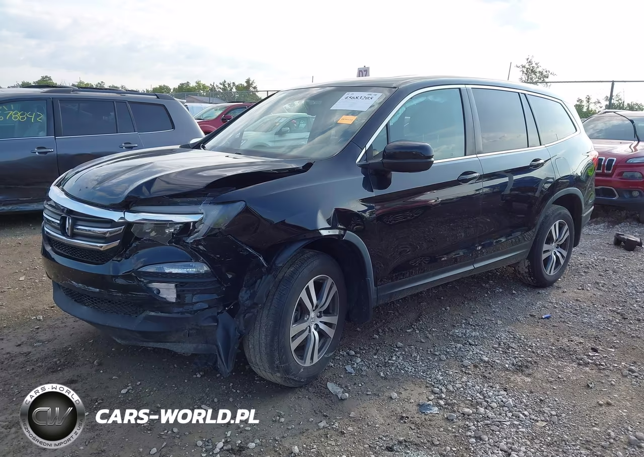 2017 Honda Pilot Ex-L VIN:5FNYF6H55HB095687 - 2