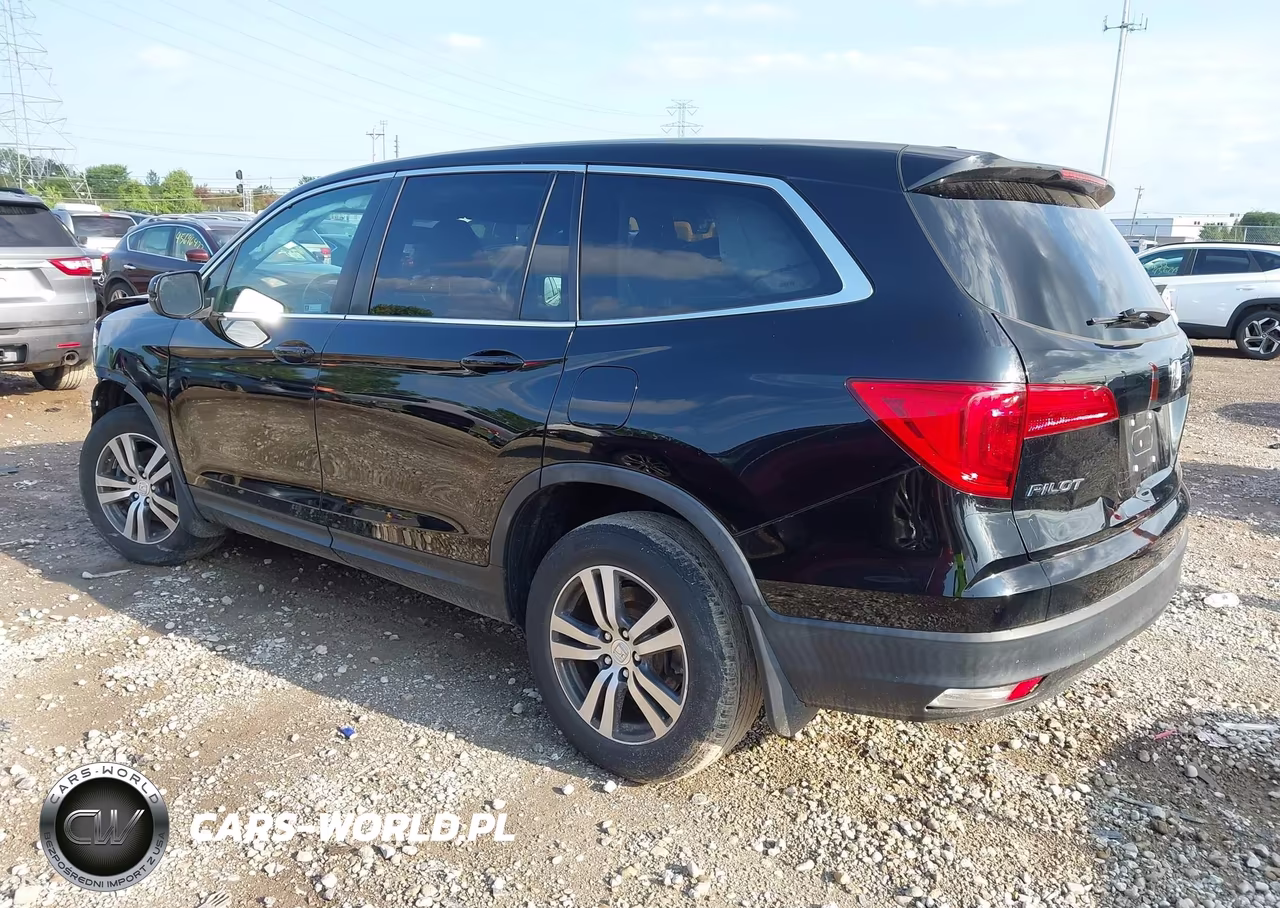 2017 Honda Pilot Ex-L VIN:5FNYF6H55HB095687 - 3