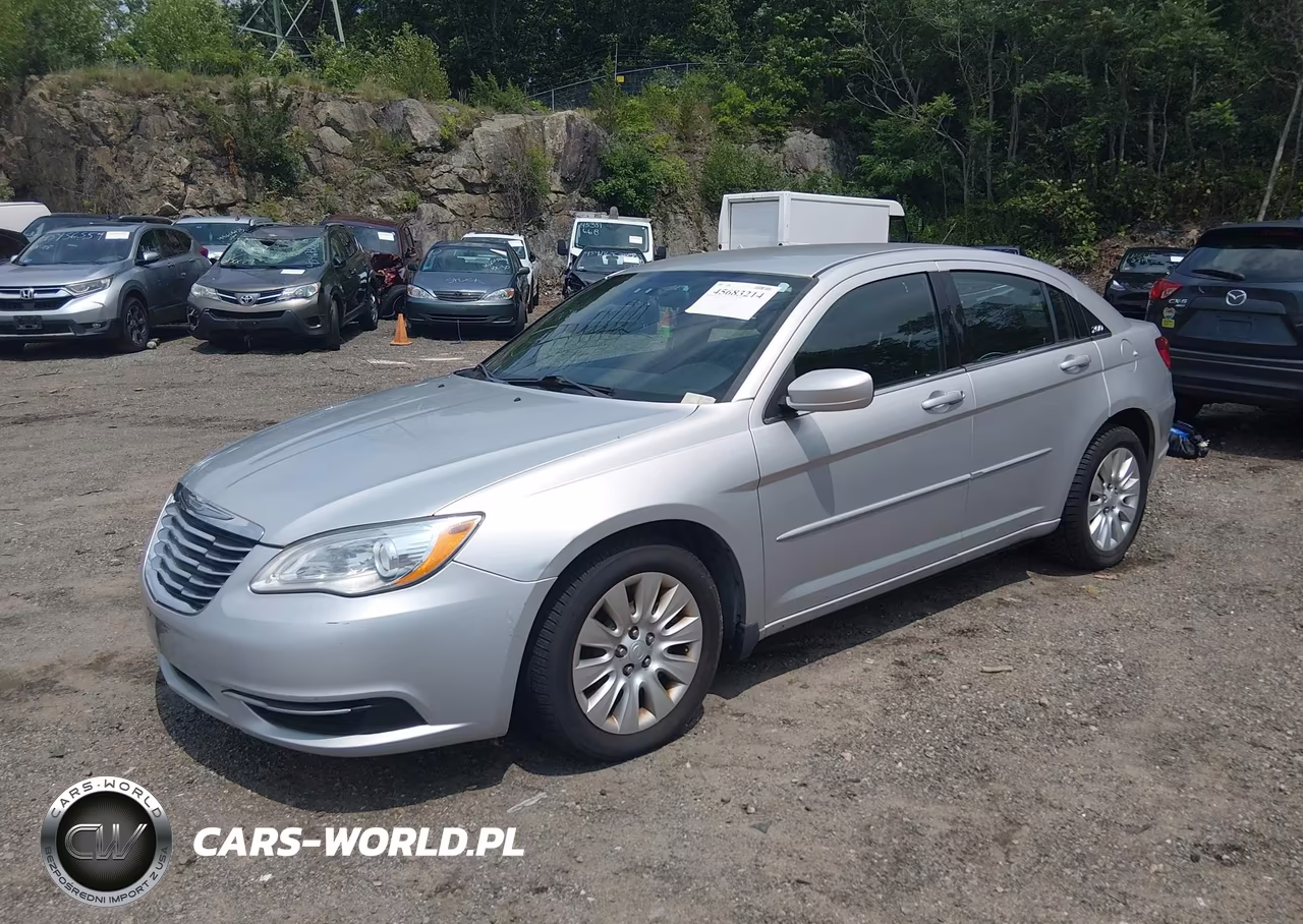 2012 Chrysler 200 Lx VIN:1C3CCBAB2CN317953 - 2