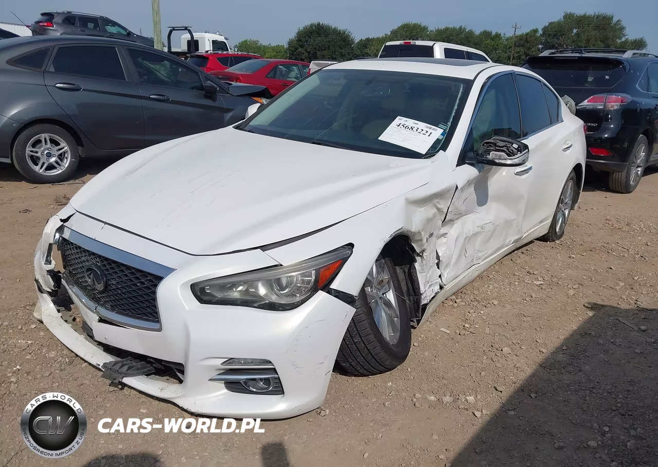 2014 Infiniti Q50 Hybrid Premium VIN:JN1AV7AP2EM691559 - 2