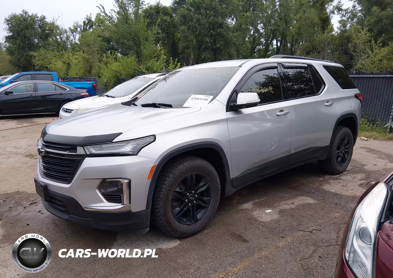 2022 Chevrolet Traverse Awd Lt Cloth VIN:1GNEVGKW7NJ153369 - 2