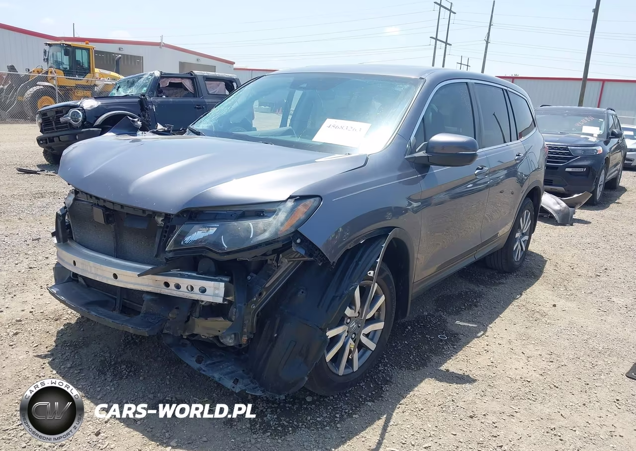 2020 Honda Pilot 2Wd Ex-L VIN:5FNYF5H57LB006589 - 2