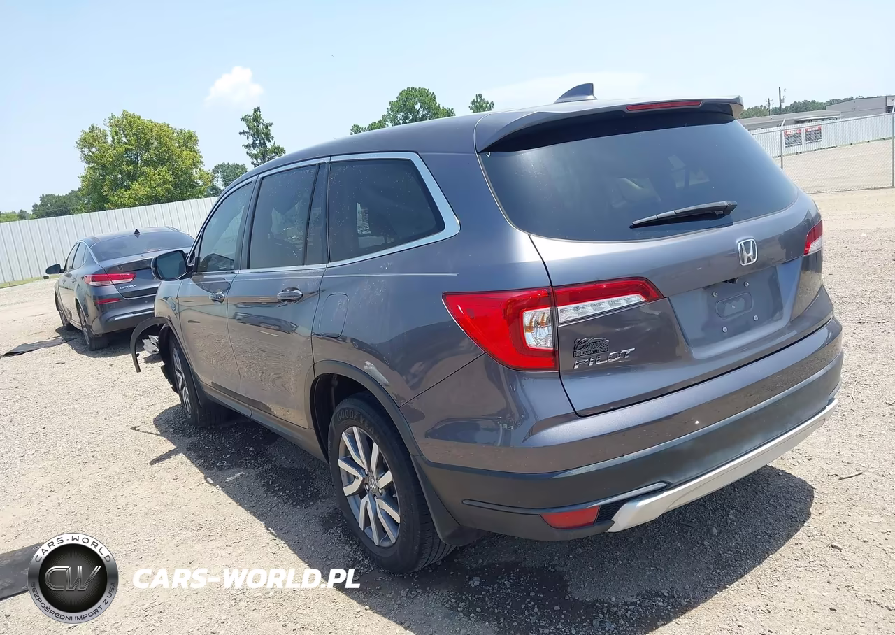 2020 Honda Pilot 2Wd Ex-L VIN:5FNYF5H57LB006589 - 3