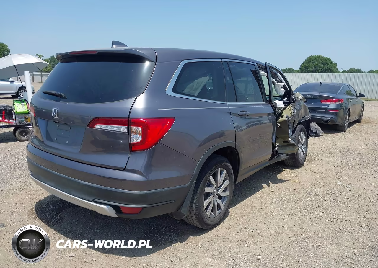 2020 Honda Pilot 2Wd Ex-L VIN:5FNYF5H57LB006589 - 4