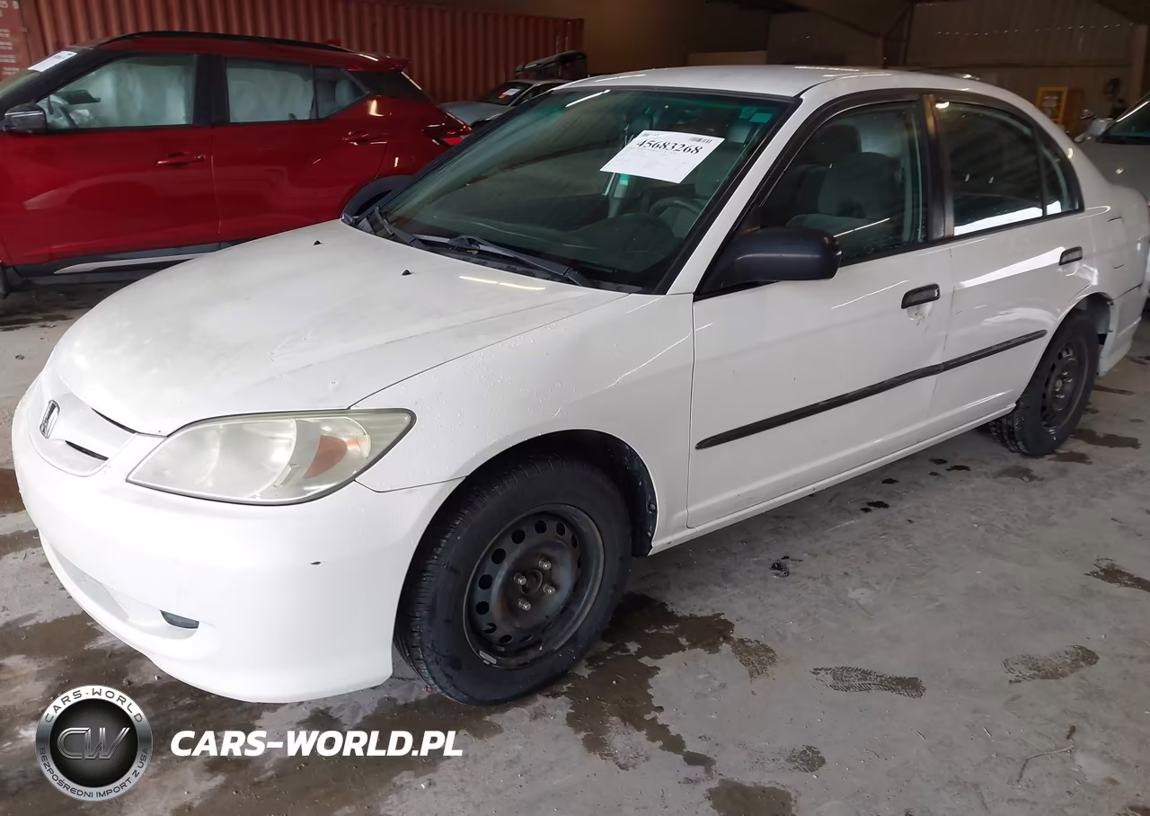 2004 Honda Civic Vp VIN:1HGES16384L003239 - 2