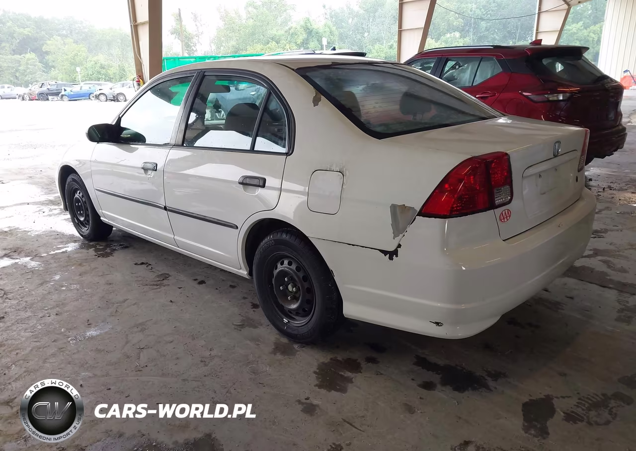 2004 Honda Civic Vp VIN:1HGES16384L003239 - 3