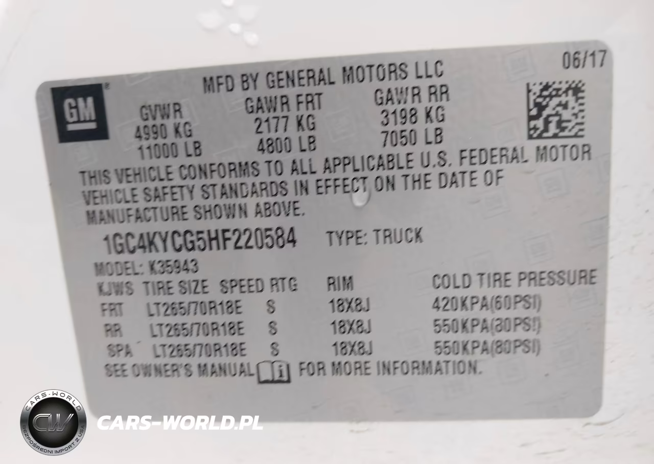 2017 Chevrolet Silverado 3500Hd Work Truck VIN:1GC4KYCG5HF220584 - 9
