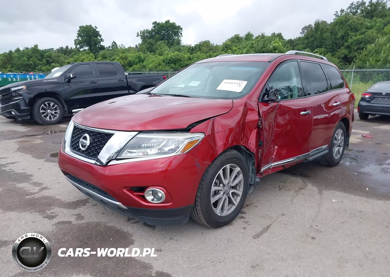 2016 Nissan Pathfinder Sl VIN:5N1AR2MN8GC626816 - 2