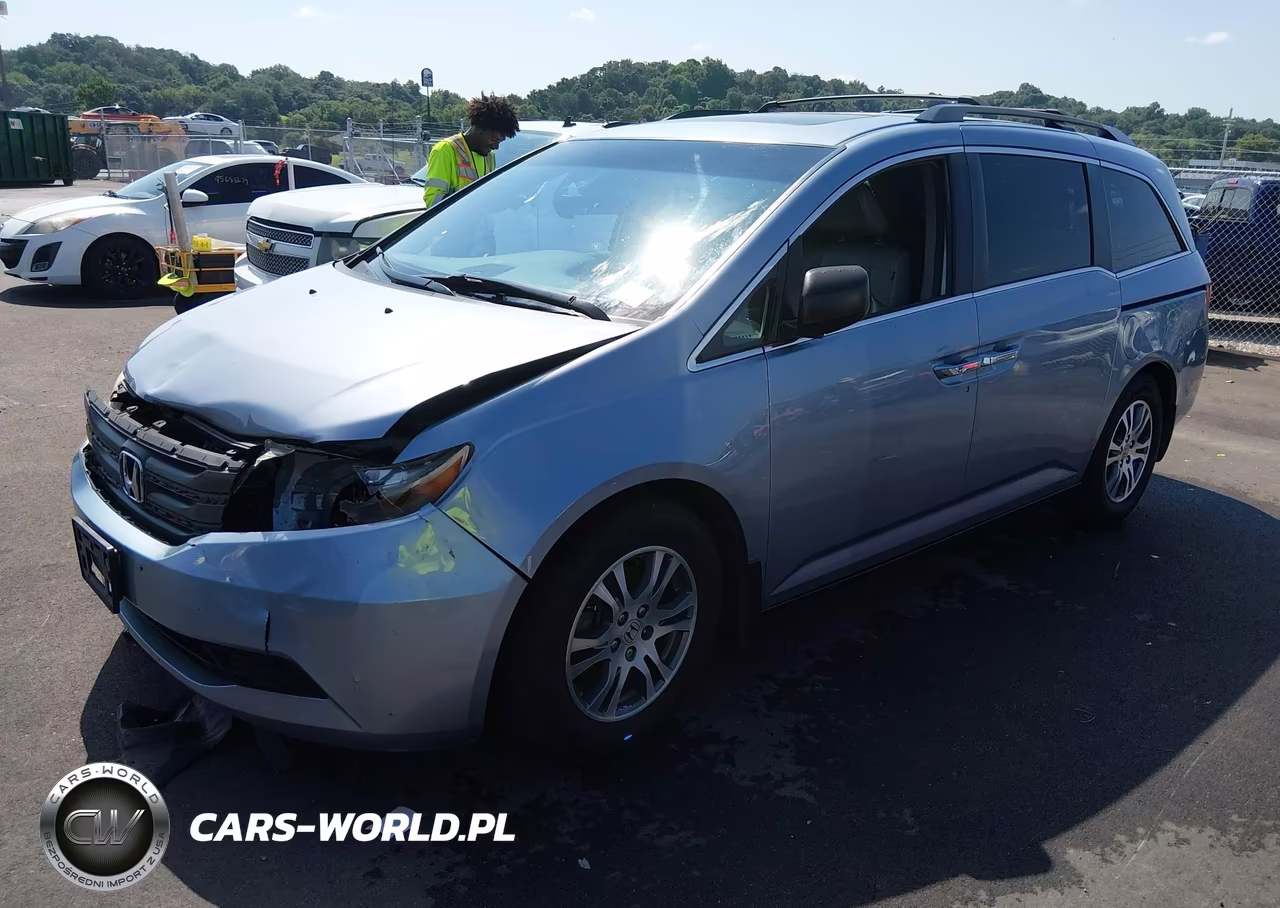 2012 Honda Odyssey Ex-L VIN:5FNRL5H63CB045542 - 2