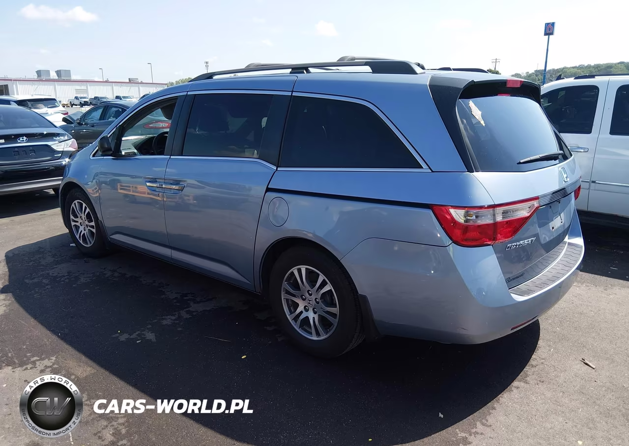 2012 Honda Odyssey Ex-L VIN:5FNRL5H63CB045542 - 3