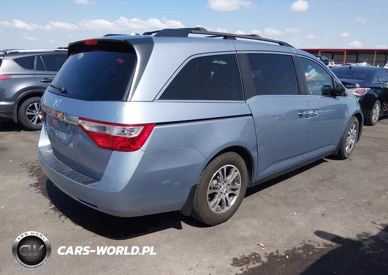 2012 Honda Odyssey Ex-L VIN:5FNRL5H63CB045542 - 4