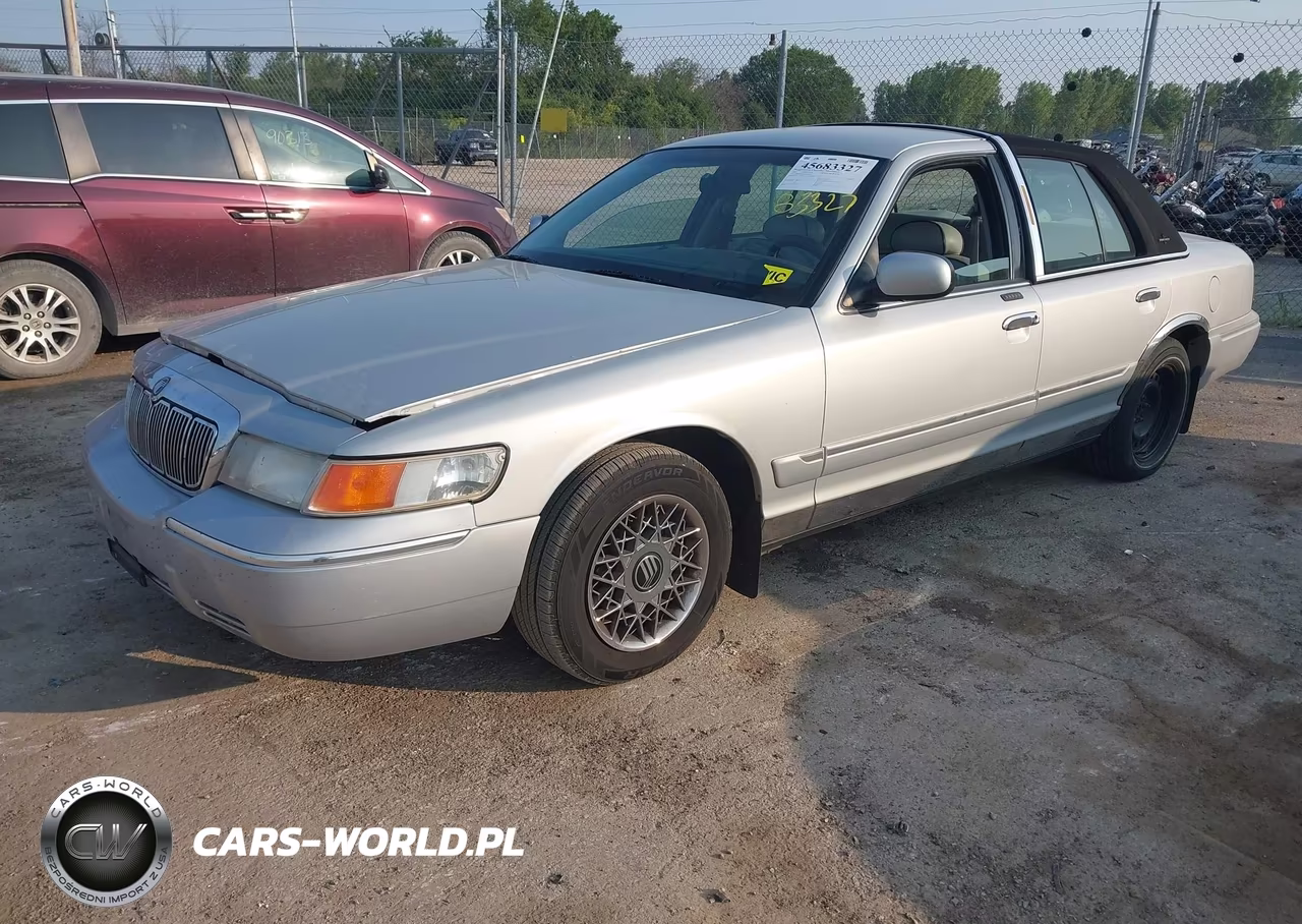 2001 Mercury Grand Marquis Gs VIN:2MEFM74WX1X660067 - 2