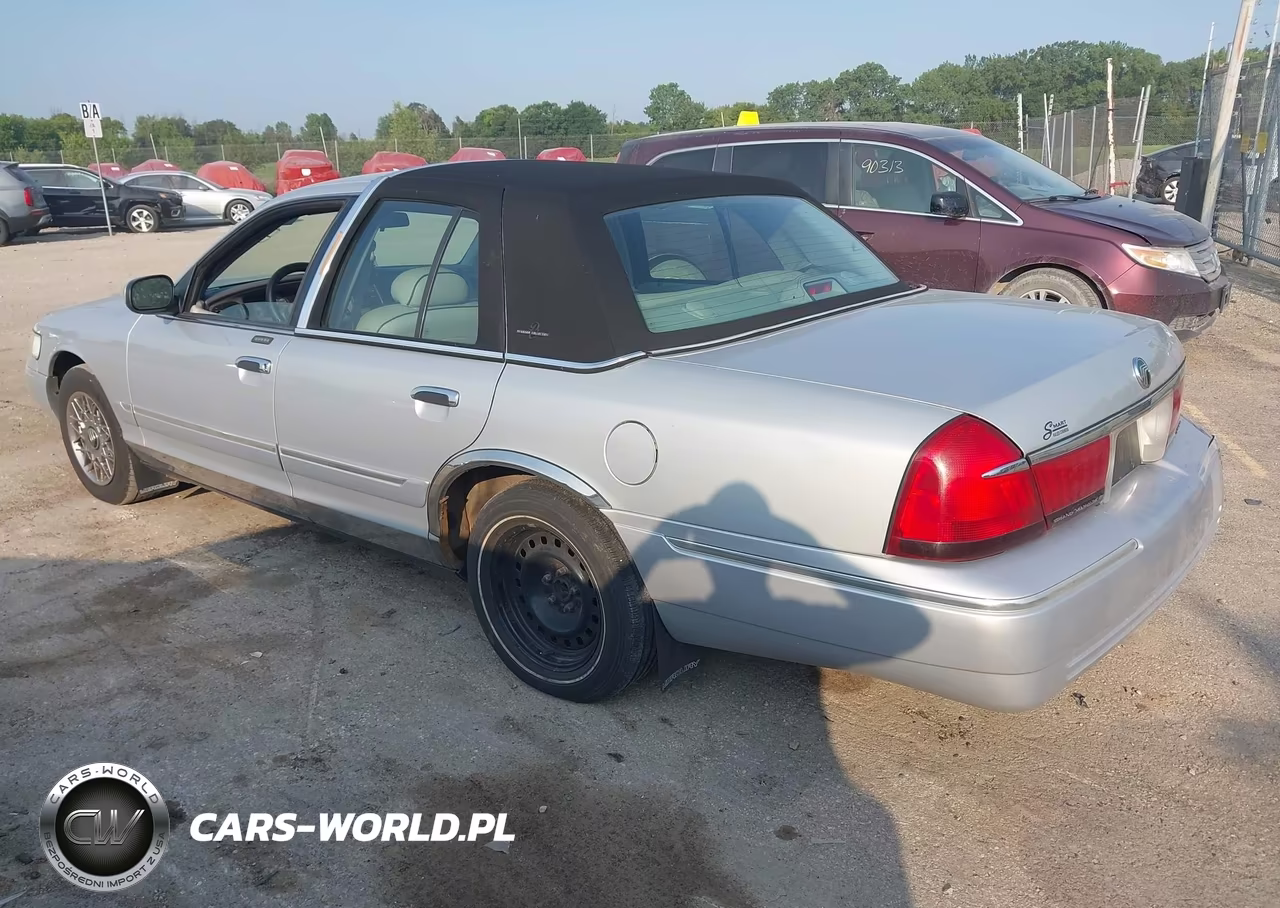 2001 Mercury Grand Marquis Gs VIN:2MEFM74WX1X660067 - 3