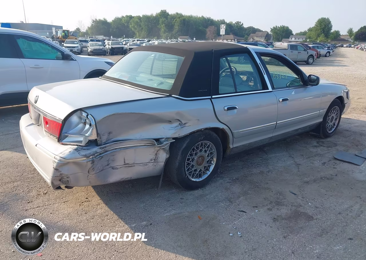 2001 Mercury Grand Marquis Gs VIN:2MEFM74WX1X660067 - 4